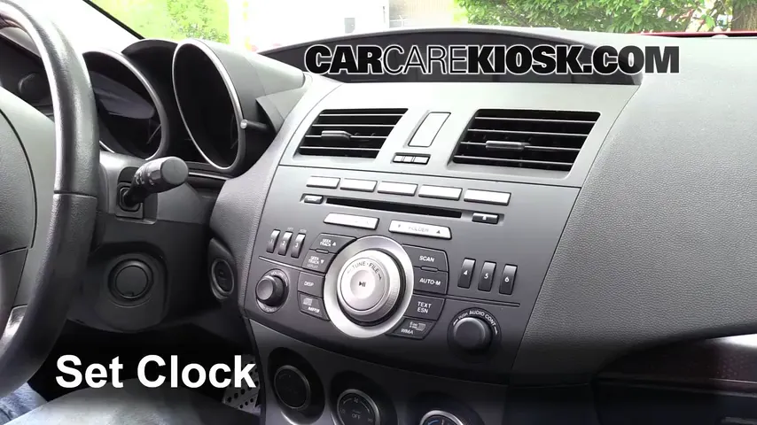 2011 Mazda 3 Mazdaspeed 2.3L 4 Cyl. Turbo Clock